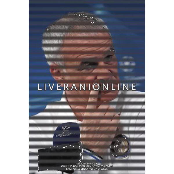 APPIANO GENTILE (CO) 12/3/2012 CONFERENZA STAMPA FC INTERNAZIONALE - CHAMPIONS LEAGUE NELLA FOTO CLAUDIO RANIERI ©ROMANO/AGENZIA ALDO LIVERANI SAS
