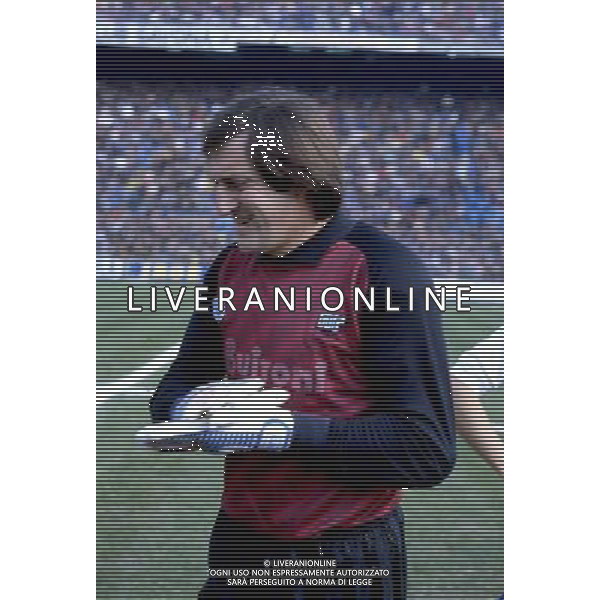 GARELLA CLAUDIO NAPOLI CALCIO NEL 1986/1987 ©ARCHIVIO GIOVANNI LIVERANI/AGENZIA ALDO LIVERANI SAS