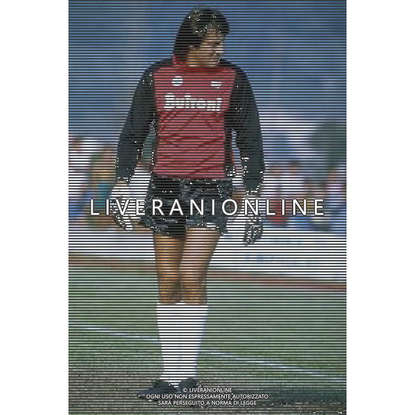 GARELLA CLAUDIO NAPOLI CALCIO NEL 1986/1987 ©ARCHIVIO GIOVANNI LIVERANI/AGENZIA ALDO LIVERANI SAS
