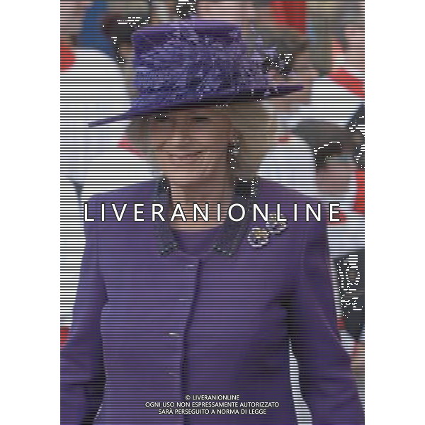 HM The Queen and HRH The Duke of Edinburgh, accompanied by TRH The Prince of Wales, The Duchess of Cornwall and The Countess of Wessex will attend the annual Commonwealth Observance at Westminster Abbey. 12-3-12 ©photoshot/AGENZIA ALDO LIVERANI SAS - ITALY ONLY - REALI INGLESI: Celebrazione annuale del Commonwealth all\'Abbazia di Westminster a Londra Camilla Duchessa di Cornovaglia