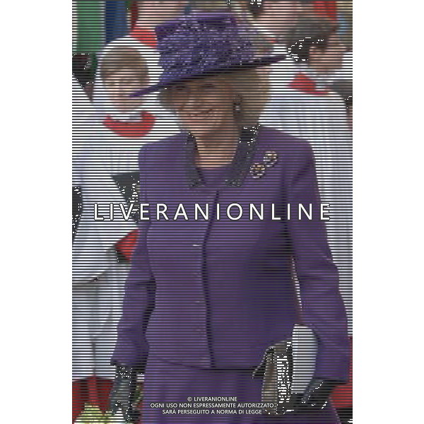 HM The Queen and HRH The Duke of Edinburgh, accompanied by TRH The Prince of Wales, The Duchess of Cornwall and The Countess of Wessex will attend the annual Commonwealth Observance at Westminster Abbey. 12-3-12 ©photoshot/AGENZIA ALDO LIVERANI SAS - ITALY ONLY - REALI INGLESI: Celebrazione annuale del Commonwealth all\'Abbazia di Westminster a Londra Camilla Duchessa di Cornovaglia