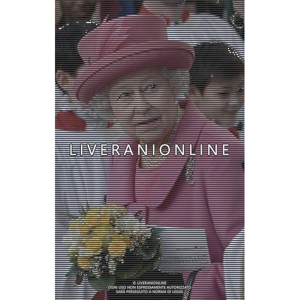 HM The Queen and HRH The Duke of Edinburgh, accompanied by TRH The Prince of Wales, The Duchess of Cornwall and The Countess of Wessex will attend the annual Commonwealth Observance at Westminster Abbey. 12-3-12 ©photoshot/AGENZIA ALDO LIVERANI SAS - ITALY ONLY - REALI INGLESI: Celebrazione annuale del Commonwealth all\'Abbazia di Westminster a Londra La regina Elisabetta II d\'inghilterra