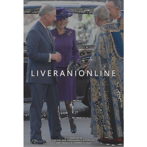 HM The Queen and HRH The Duke of Edinburgh, accompanied by TRH The Prince of Wales, The Duchess of Cornwall and The Countess of Wessex will attend the annual Commonwealth Observance at Westminster Abbey. 12-3-12 - Prince Charles \' The Duchess of Cornwall ©photoshot/AGENZIA ALDO LIVERANI SAS - ITALY ONLY - REALI INGLESI: Celebrazione annuale del Commonwealth all\'Abbazia di Westminster a Londra Il principe Carlo d\'inghilterra