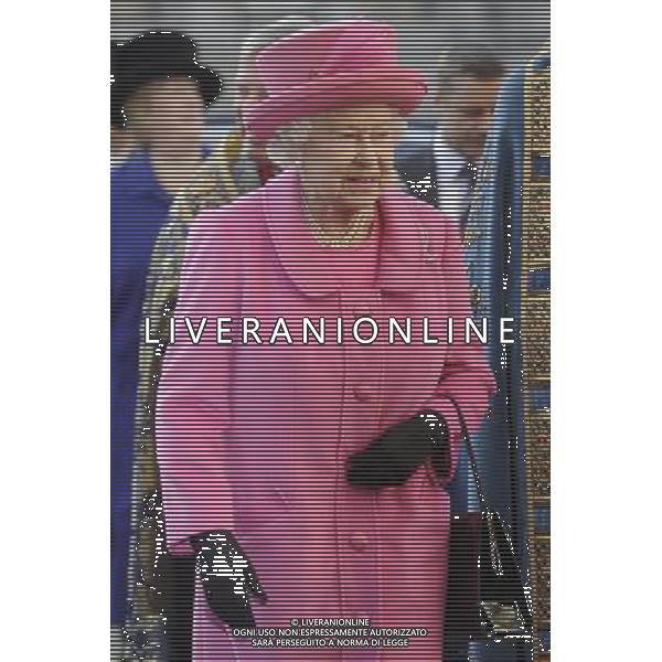 HM The Queen and HRH The Duke of Edinburgh, accompanied by TRH The Prince of Wales, The Duchess of Cornwall and The Countess of Wessex attended the annual Commonwealth Observance at Westminster Abbey today ; HM The Queen and HRH The Duke of Edinburgh, ©photoshot/AGENZIA ALDO LIVERANI SAS - ITALY ONLY - REALI INGLESI: Celebrazione annuale del Commonwealth all\'Abbazia di Westminster a Londra La regina Elisabetta II d\'inghilterra