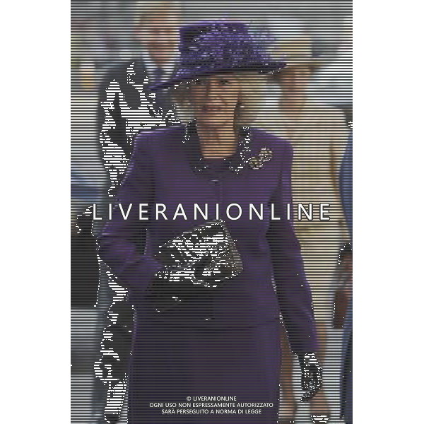 HM The Queen and HRH The Duke of Edinburgh, accompanied by TRH The Prince of Wales, The Duchess of Cornwall and The Countess of Wessex attended the annual Commonwealth Observance at Westminster Abbey today ; The Duchess of Cornwall ©photoshot/AGENZIA ALDO LIVERANI SAS - ITALY ONLY - REALI INGLESI: Celebrazione annuale del Commonwealth all\'Abbazia di Westminster a Londra Camilla Duchessa di Cornovaglia