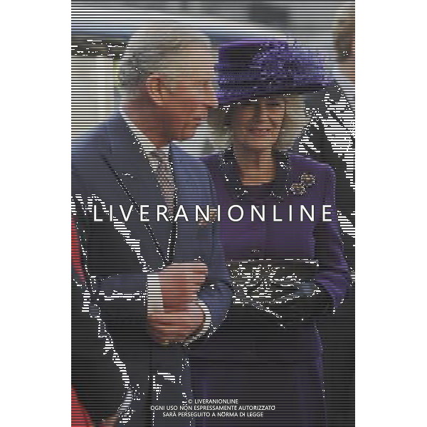 HM The Queen and HRH The Duke of Edinburgh, accompanied by TRH The Prince of Wales, The Duchess of Cornwall and The Countess of Wessex attended the annual Commonwealth Observance at Westminster Abbey today ; The Duchess of Cornwall ©photoshot/AGENZIA ALDO LIVERANI SAS - ITALY ONLY - REALI INGLESI: Celebrazione annuale del Commonwealth all\'Abbazia di Westminster a Londra Il principe Carlo d\'inghilterra