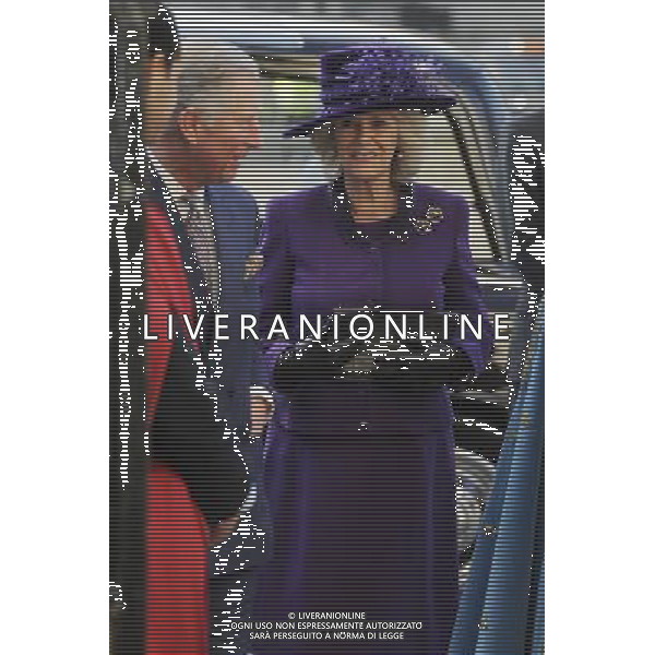 HM The Queen and HRH The Duke of Edinburgh, accompanied by TRH The Prince of Wales, The Duchess of Cornwall and The Countess of Wessex attended the annual Commonwealth Observance at Westminster Abbey today ; The Duchess of Cornwall ©photoshot/AGENZIA ALDO LIVERANI SAS - ITALY ONLY - REALI INGLESI: Celebrazione annuale del Commonwealth all\'Abbazia di Westminster a Londra Camilla Duchessa di Cornovaglia