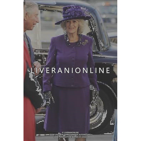 HM The Queen and HRH The Duke of Edinburgh, accompanied by TRH The Prince of Wales, The Duchess of Cornwall and The Countess of Wessex attended the annual Commonwealth Observance at Westminster Abbey today ; The Duchess of Cornwall ©photoshot/AGENZIA ALDO LIVERANI SAS - ITALY ONLY - REALI INGLESI: Celebrazione annuale del Commonwealth all\'Abbazia di Westminster a Londra Camilla Duchessa di Cornovaglia