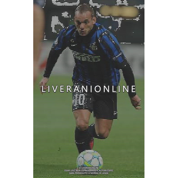 UEFA Champions League 2011/2012 Ottavi di Finale Ritorno Milano - 13.03.2012 Inter-Olympique Marsiglia Nella Foto:sneijder /Ph.Vitez-Ag. Aldo Liverani