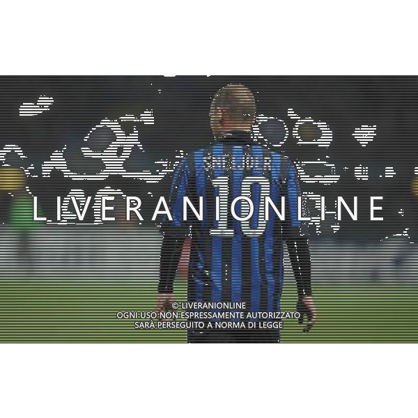 UEFA Champions League 2011/2012 Ottavi di Finale Ritorno Milano - 13.03.2012 Inter-Olympique Marsiglia Nella Foto:sneijder /Ph.Vitez-Ag. Aldo Liverani