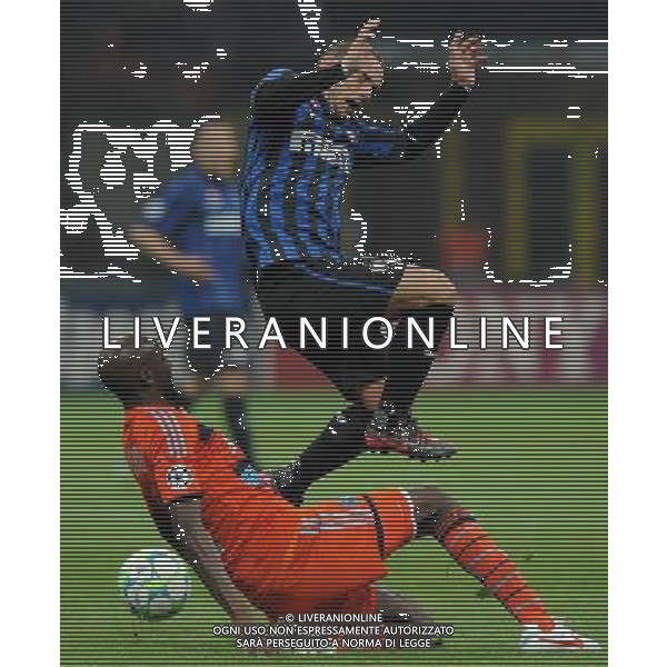UEFA Champions League 2011/2012 Ottavi di Finale Ritorno Milano - 13.03.2012 Inter-Olympique Marsiglia Nella Foto:sneijder e diarra /Ph.Vitez-Ag. Aldo Liverani