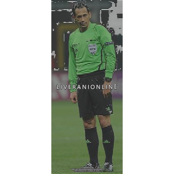 UEFA Champions League 2011/2012 Ottavi di Finale Ritorno Milano - 13.03.2012 Inter-Olympique Marsiglia Nella Foto:proenca arbitro /Ph.Vitez-Ag. Aldo Liverani