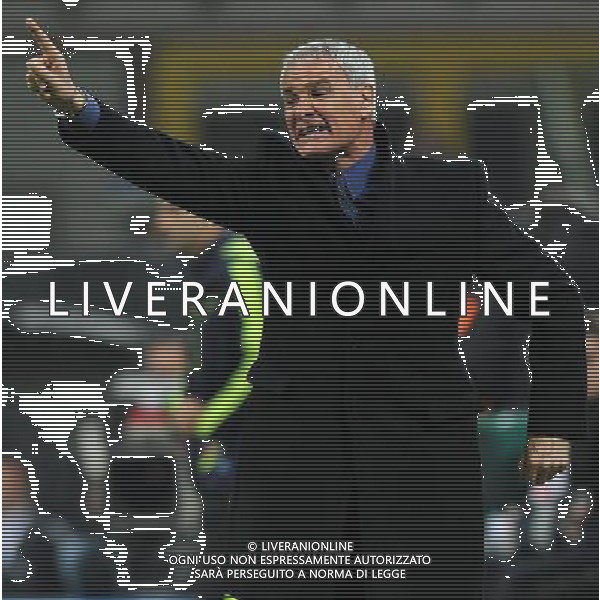 UEFA Champions League 2011/2012 Ottavi di Finale Ritorno Milano - 13.03.2012 Inter-Olympique Marsiglia Nella Foto:Ranieri Claudio /Ph.Vitez-Ag. Aldo Liverani