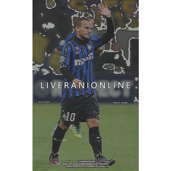 UEFA Champions League 2011/2012 Ottavi di Finale Ritorno Milano - 13.03.2012 Inter-Olympique Marsiglia Nella Foto:Sneijder Wesley /Ph.Vitez-Ag. Aldo Liverani