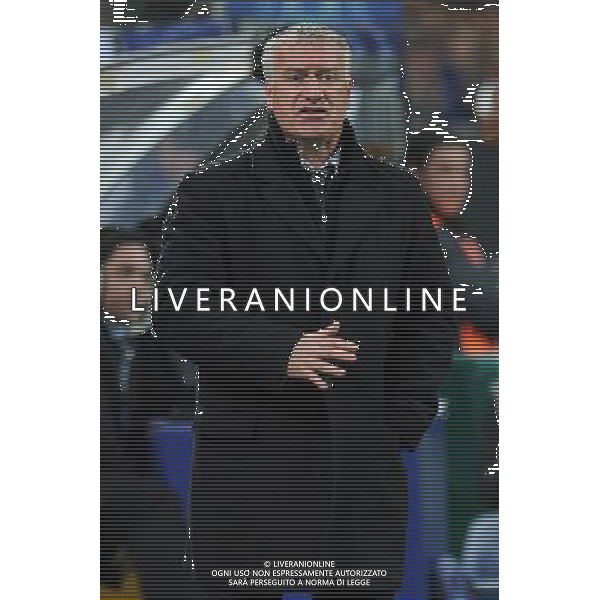 UEFA Champions League - Ottavi di finale gara di ritorno Milano 13-03-2012 Inter - Marsiglia nella foto: Didier Deschamps allenatore del Marsiglia foto Roberto Garavaglia - ag. Aldo Liverani sas