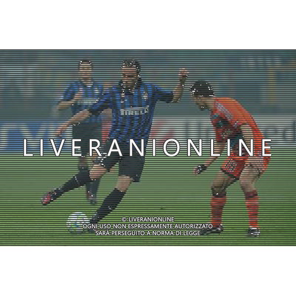 UEFA Champions League - Ottavi di finale gara di ritorno Milano 13-03-2012 Inter - Marsiglia nella foto: Giampaolo Pazzini (Inter) foto Roberto Garavaglia - ag. Aldo Liverani sas