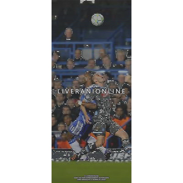 Didier Drogba of Chelsea holds on to Paolo Cannavaro of Napoli..Chelsea v Napoli, .Champions League,.Stamford Bridge, London. UK. .14/03/12,.photo: Sean Ryan / IPS Photo Agency.. mobile: 07971 400 939.Address: Thatched Cottage,Wretham,.Thetford, Norfolk IP24 1RH .Office tel: 01953 499 403..... ©IPS/Agenzia Aldo Liverani Sas - ITALY ONLY - EDITORIAL USE ONLY