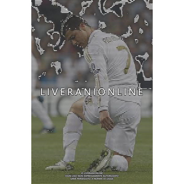 Madrid (14/03/2012).-Estadio Santiago Bernabeu. UEFA Champions League. Real Madrid - CSKA Cristiano Ronaldo. ©Alex Cid-Fuentes/ALFAQUI FOTOGRAFIA. /AGENZIA LADO LIVERANI S A S OTTAVI DI RITORNO DI CHAMPIONS LEAGUE REAL MADRID - CSKA MOSKA - ITALY ONLY -