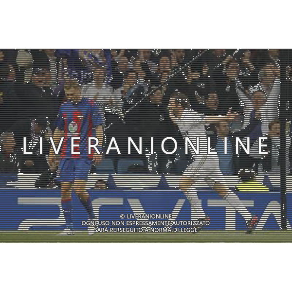 Real Madrid\'s Gonzalo Higuain goal during Champions League match on march 14th 2012. Photo: Cesar Cebolla / ALFAQUI /AGENZIA LADO LIVERANI S A S OTTAVI DI RITORNO DI CHAMPIONS LEAGUE REAL MADRID - CSKA MOSKA - ITALY ONLY -