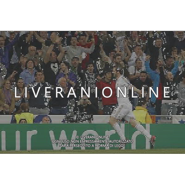 Real Madrid\'s Gonzalo Higuain goal during Champions League match on march 14th 2012. Photo: Cesar Cebolla / ALFAQUI /AGENZIA LADO LIVERANI S A S OTTAVI DI RITORNO DI CHAMPIONS LEAGUE REAL MADRID - CSKA MOSKA - ITALY ONLY -