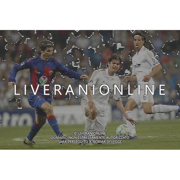 Real Madrid\'s Ricardo Kaka and CSK Moskva\'s during Champions League match on march 14th 2012. Photo: Cesar Cebolla / ALFAQUI /AGENZIA LADO LIVERANI S A S OTTAVI DI RITORNO DI CHAMPIONS LEAGUE REAL MADRID - CSKA MOSKA - ITALY ONLY -
