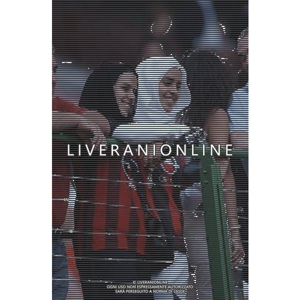 MILANO, 21-08-04 DFP/FOTO GIORGIO RAVEZZANI SUPERCOPPA ITALIANA / MILAN-LAZIO: TIFOSE ISLAMICHE AG ALDO LIVERANI SAS