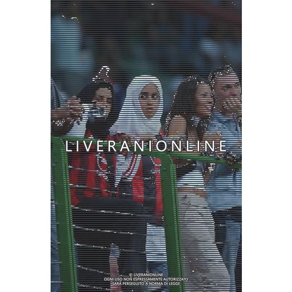 MILANO, 21-08-04 DFP/FOTO GIORGIO RAVEZZANI SUPERCOPPA ITALIANA / MILAN-LAZIO: TIFOSE ISLAMICHE AG ALDO LIVERANI SAS