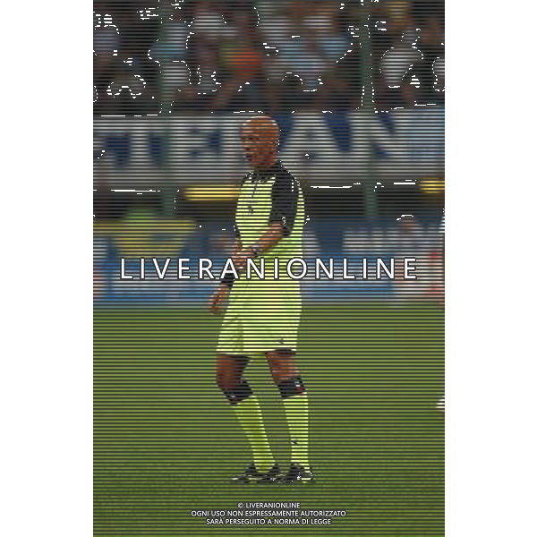 MILANO, 21-08-04 DFP/FOTO GIORGIO RAVEZZANI SUPERCOPPA ITALIANA / MILAN-LAZIO: ARBITRO PIERLUIGI COLLINA AG ALDO LIVERANI SAS