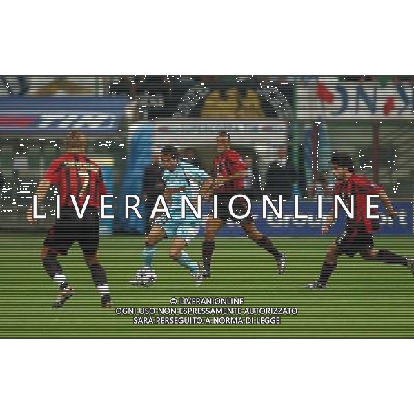 MILANO, 21-08-04 DFP/FOTO GIORGIO RAVEZZANI SUPERCOPPA ITALIANA / MILAN-LAZIO: APARECIDO CESAR AG ALDO LIVERANI SAS