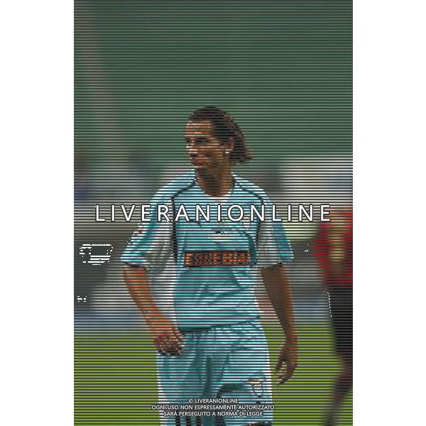 MILANO, 21-08-04 DFP/FOTO GIORGIO RAVEZZANI SUPERCOPPA ITALIANA / MILAN-LAZIO: APARECIDO CESAR AG ALDO LIVERANI SAS