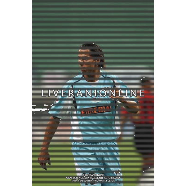 MILANO, 21-08-04 DFP/FOTO GIORGIO RAVEZZANI SUPERCOPPA ITALIANA / MILAN-LAZIO: APARECIDO CESAR AG ALDO LIVERANI SAS