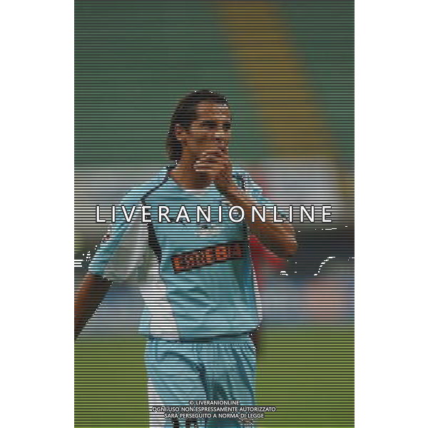 MILANO, 21-08-04 DFP/FOTO GIORGIO RAVEZZANI SUPERCOPPA ITALIANA / MILAN-LAZIO: APARECIDO CESAR AG ALDO LIVERANI SAS