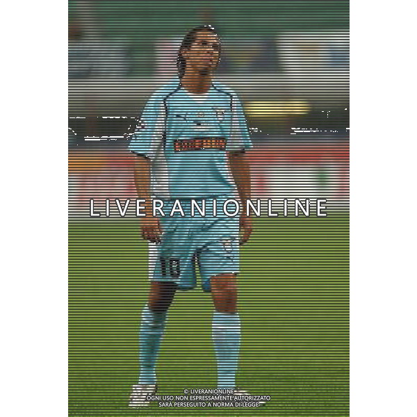 MILANO, 21-08-04 DFP/FOTO GIORGIO RAVEZZANI SUPERCOPPA ITALIANA / MILAN-LAZIO: APARECIDO CESAR AG ALDO LIVERANI SAS