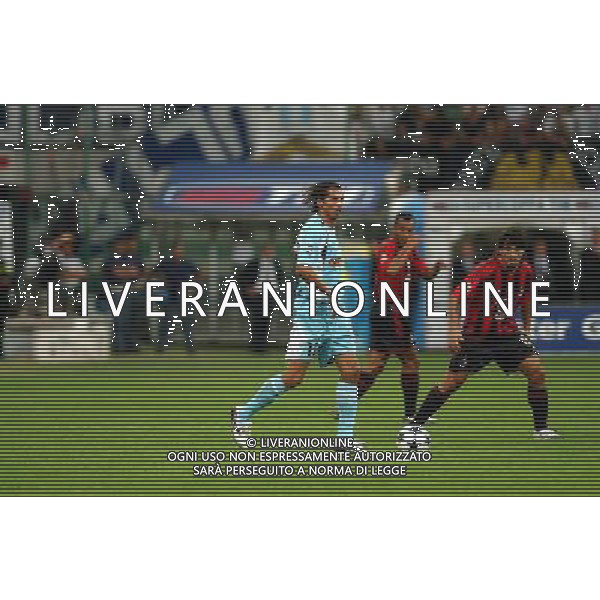 MILANO, 21-08-04 DFP/FOTO GIORGIO RAVEZZANI SUPERCOPPA ITALIANA / MILAN-LAZIO: APARECIDO CESAR AG ALDO LIVERANI SAS