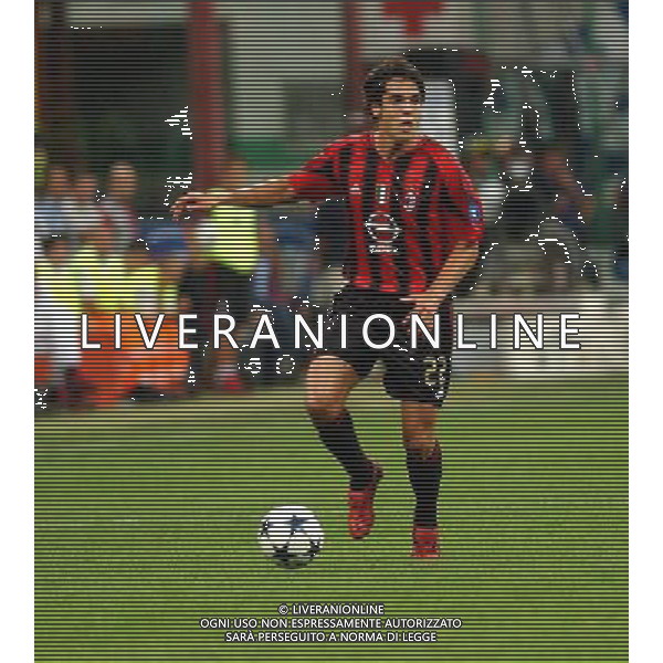 MILANO, 21-08-04 DFP/FOTO GIORGIO RAVEZZANI SUPERCOPPA ITALIANA / MILAN-LAZIO: KAKA AG ALDO LIVERANI SAS