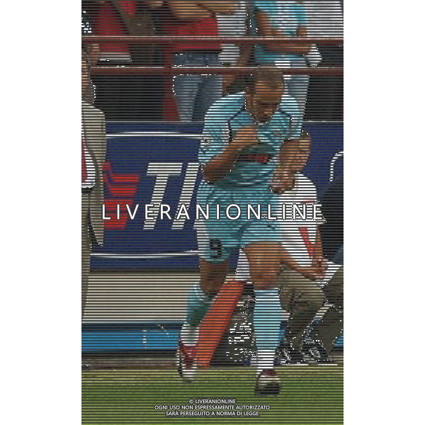 MILANO, 21-08-04 DFP/FOTO GIORGIO RAVEZZANI SUPERCOPPA ITALIANA / MILAN-LAZIO: PAOLO DI CANIO AG ALDO LIVERANI SAS