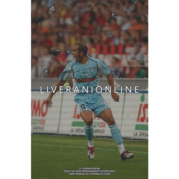 MILANO, 21-08-04 DFP/FOTO GIORGIO RAVEZZANI SUPERCOPPA ITALIANA / MILAN-LAZIO: PAOLO DI CANIO AG ALDO LIVERANI SAS