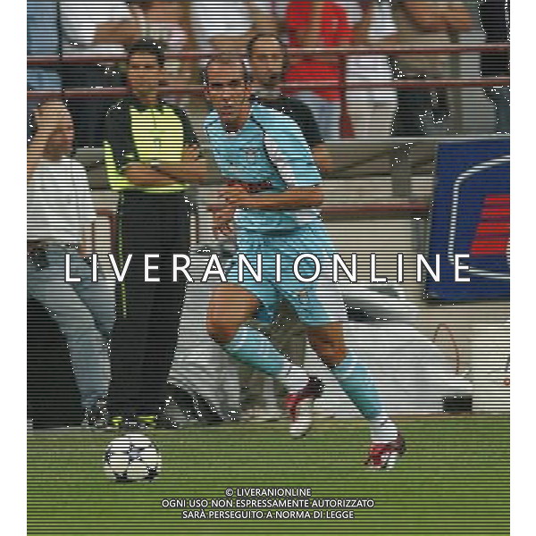 MILANO, 21-08-04 DFP/FOTO GIORGIO RAVEZZANI SUPERCOPPA ITALIANA / MILAN-LAZIO: PAOLO DI CANIO AG ALDO LIVERANI SAS