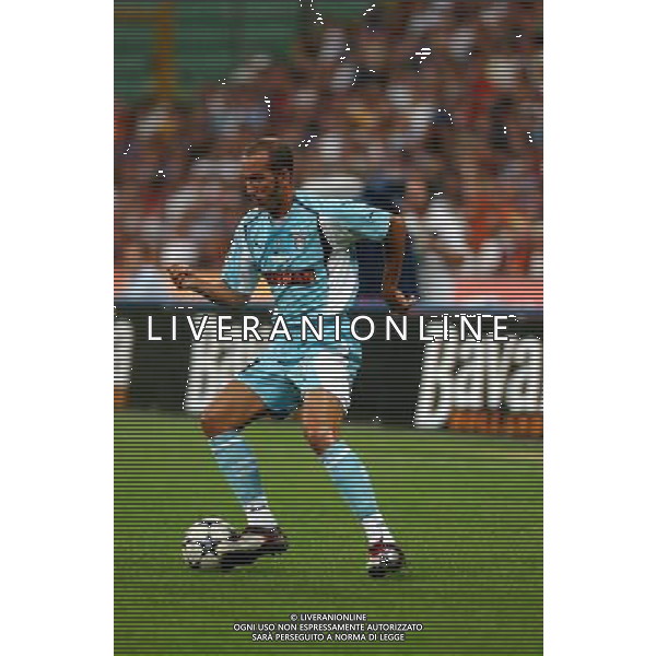 MILANO, 21-08-04 DFP/FOTO GIORGIO RAVEZZANI SUPERCOPPA ITALIANA / MILAN-LAZIO: PAOLO DI CANIO AG ALDO LIVERANI SAS
