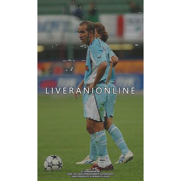 MILANO, 21-08-04 DFP/FOTO GIORGIO RAVEZZANI SUPERCOPPA ITALIANA / MILAN-LAZIO: PAOLO DI CANIO AG ALDO LIVERANI SAS