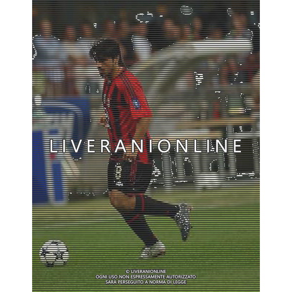 MILANO, 21-08-04 DFP/FOTO GIORGIO RAVEZZANI SUPERCOPPA ITALIANA / MILAN-LAZIO: GENNARO GATTUSO AG ALDO LIVERANI SAS