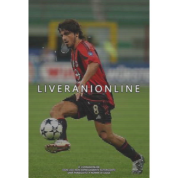 MILANO, 21-08-04 DFP/FOTO GIORGIO RAVEZZANI SUPERCOPPA ITALIANA / MILAN-LAZIO: GENNARO GATTUSO AG ALDO LIVERANI SAS