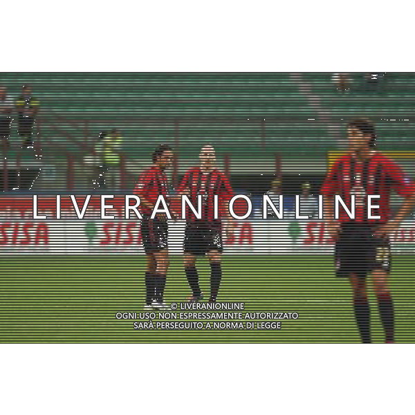 MILANO, 21-08-04 DFP/FOTO GIORGIO RAVEZZANI SUPERCOPPA ITALIANA / MILAN-LAZIO: ALESSANDRO NESTA - JAAP STAM AG ALDO LIVERANI SAS