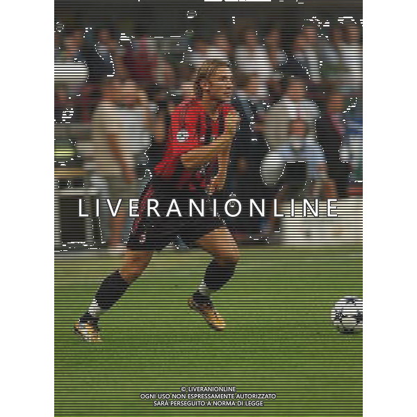 MILANO, 21-08-04 DFP/FOTO GIORGIO RAVEZZANI SUPERCOPPA ITALIANA / MILAN-LAZIO: ANDRIY SHEVCHENKO AG ALDO LIVERANI SAS