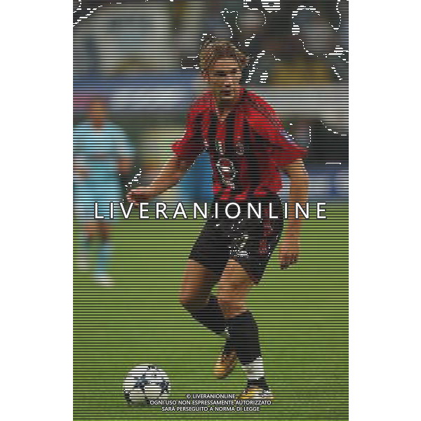MILANO, 21-08-04 DFP/FOTO GIORGIO RAVEZZANI SUPERCOPPA ITALIANA / MILAN-LAZIO: ANDRIY SHEVCHENKO AG ALDO LIVERANI SAS