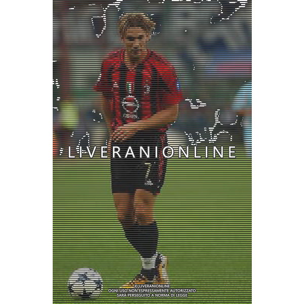 MILANO, 21-08-04 DFP/FOTO GIORGIO RAVEZZANI SUPERCOPPA ITALIANA / MILAN-LAZIO: ANDRIY SHEVCHENKO AG ALDO LIVERANI SAS