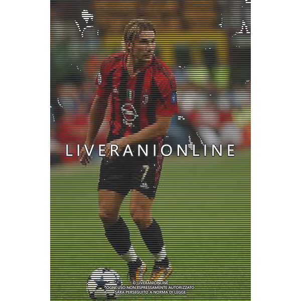 MILANO, 21-08-04 DFP/FOTO GIORGIO RAVEZZANI SUPERCOPPA ITALIANA / MILAN-LAZIO: ANDRIY SHEVCHENKO AG ALDO LIVERANI SAS