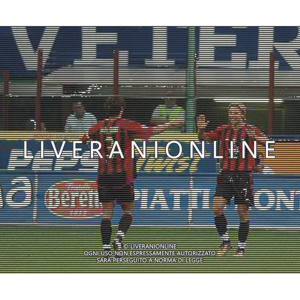 MILANO, 21-08-04 DFP/FOTO GIORGIO RAVEZZANI SUPERCOPPA ITALIANA / MILAN-LAZIO: ANDRIY SHEVCHENKO AG ALDO LIVERANI SAS