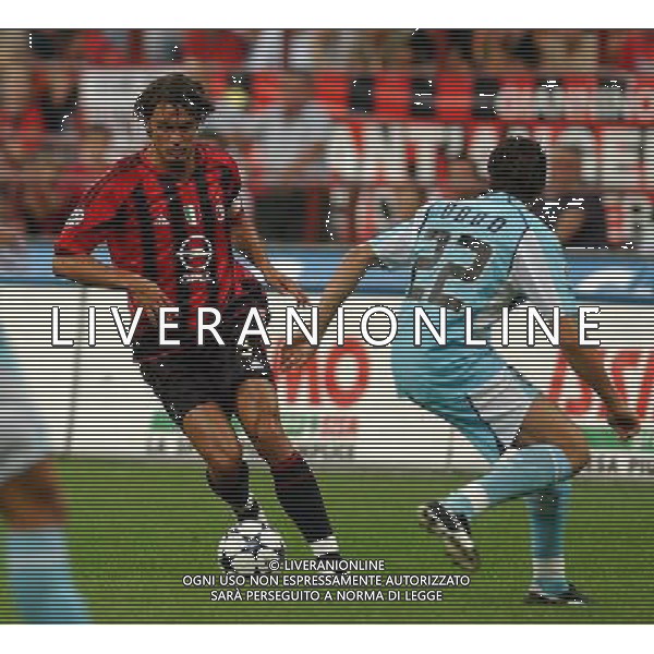 MILANO, 21-08-04 DFP/FOTO GIORGIO RAVEZZANI SUPERCOPPA ITALIANA / MILAN-LAZIO: PAOLO MALDINI AG ALDO LIVERANI SAS