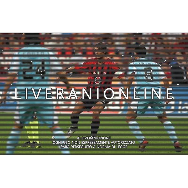 MILANO, 21-08-04 DFP/FOTO GIORGIO RAVEZZANI SUPERCOPPA ITALIANA / MILAN-LAZIO: PAOLO MALDINI AG ALDO LIVERANI SAS